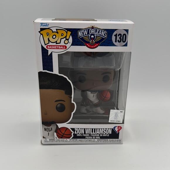Funko Pop! Basketball Zion Williamson Figure - Picture 1 of 6